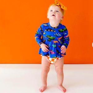 Posh Peanut Hot Wheel peplum set